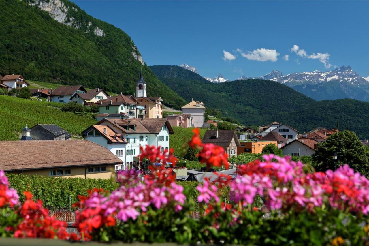 Auberge Communale De La Couronne Yvorne Экстерьер фото